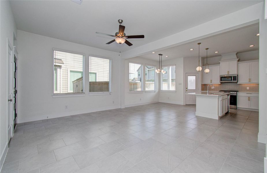 Spacious, unfurnished interior of a new home in , Cypress (Image 42).