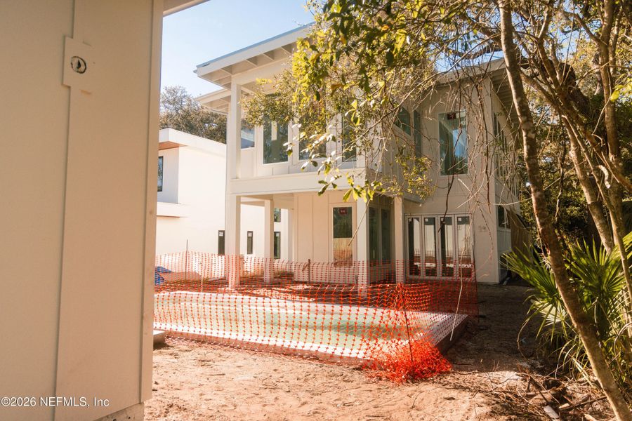 Exterior details and patio area of a home in , St. Augustine (Image 14). Exterior details and patio area of a home in , St. Augustine (Image 14).