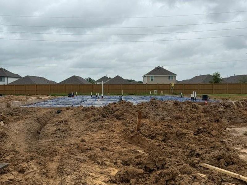 Site preparation for new homesites in Bluestem, Brookshire (Image 23).