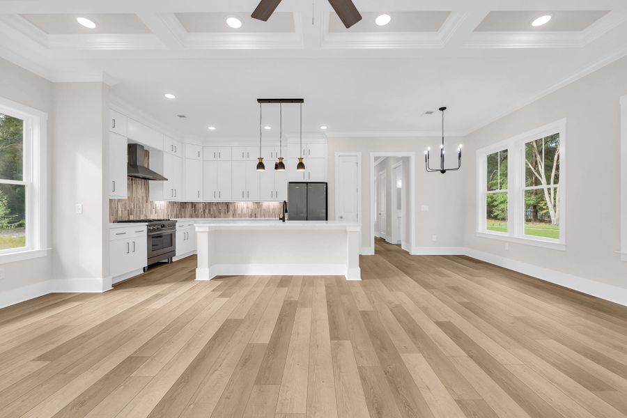 Furnished interior view inside a new home in , Georgetown (Image 13).