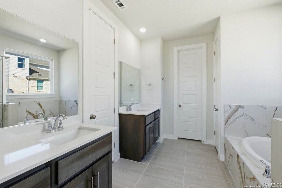 Furnished interior view inside a new home in Park Hill Commons, San Antonio (Image 7).