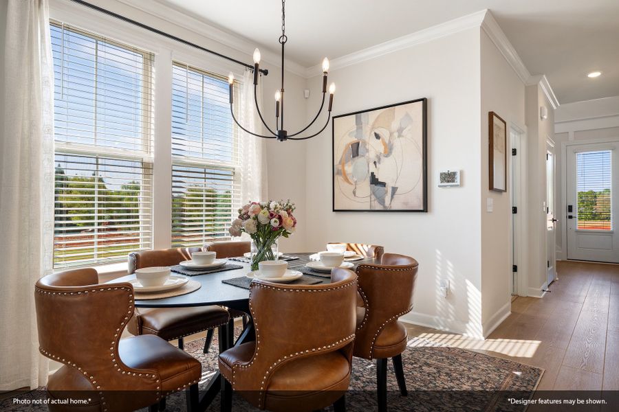Furnished interior view inside a new home in Pineland Preserve, Summerville (Image 7).