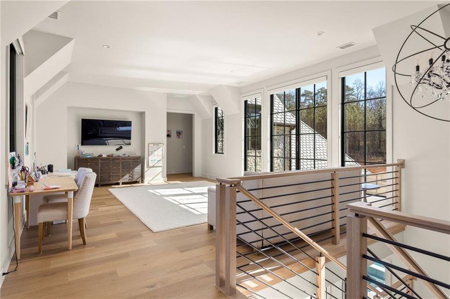 Furnished interior view inside a new home in , Chattahoochee Hills (Image 33).