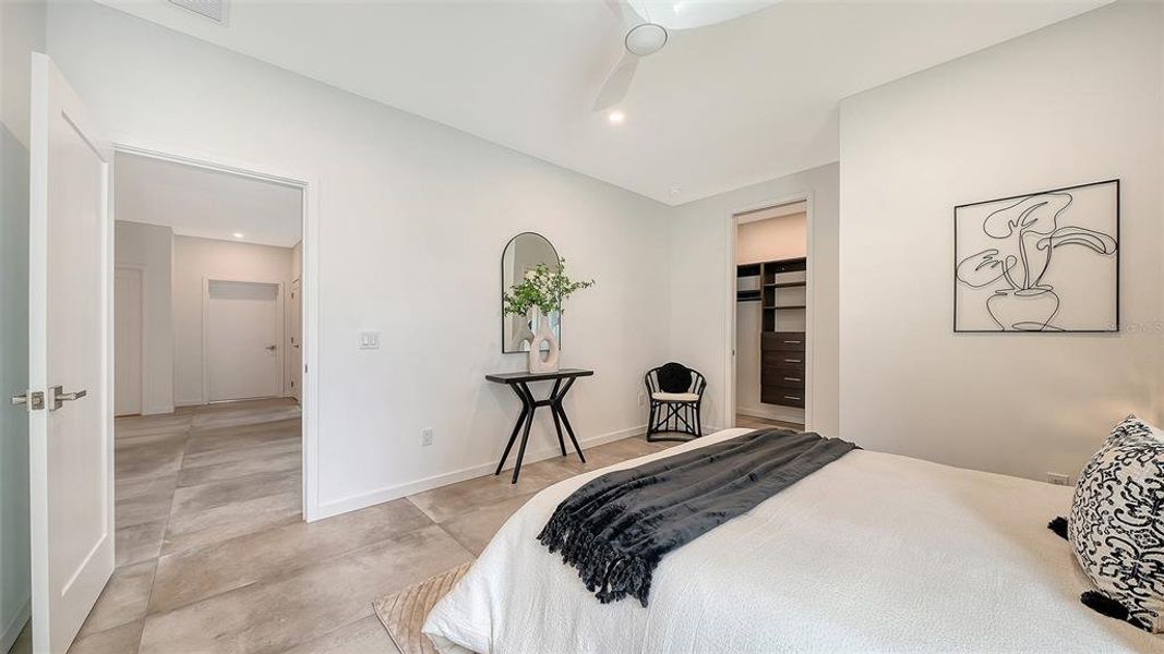 Furnished interior view inside a new home in , Sarasota (Image 10).
