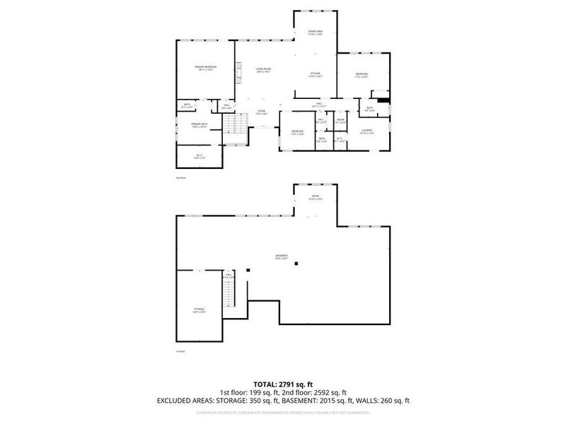 2D floor plan layout of this home in , Whitesburg, GA (Image 5).