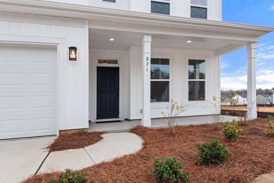 Exterior details and patio area of a home in Hopewell Garden, Winston-Salem (Image 17).