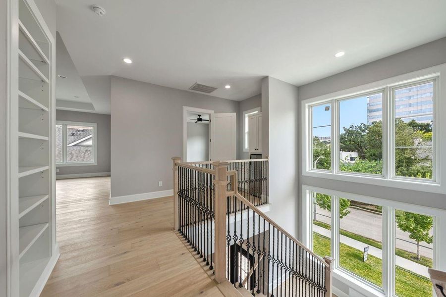 Furnished interior view inside a new home in , Houston (Image 15).