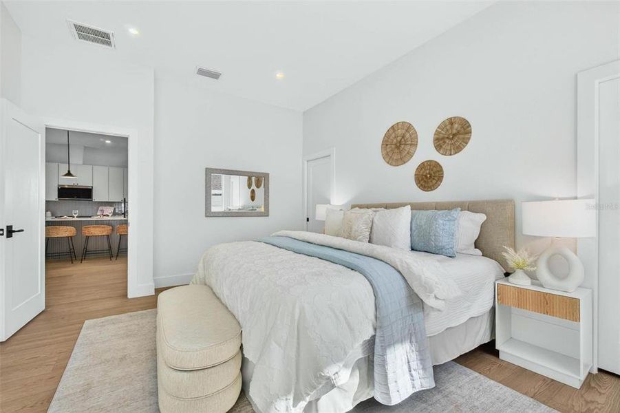 Furnished interior view inside a new home in , St. Petersburg (Image 12).