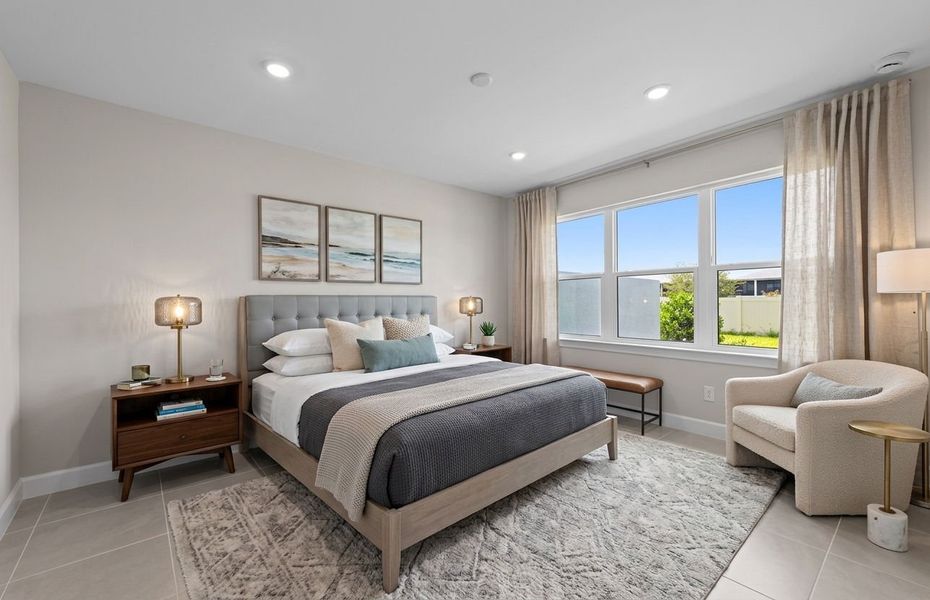 Furnished interior view inside a new home in Legacy Groves, Nokomis (Image 7).