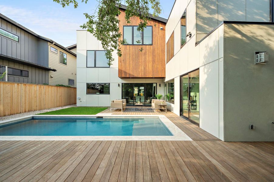 Front exterior of a new home in , Austin, TX, highlighting curb appeal (Image 24).