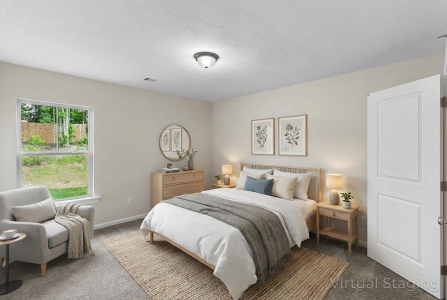 Furnished interior view inside a new home in Forrest Bluff, North Augusta (Image 11).