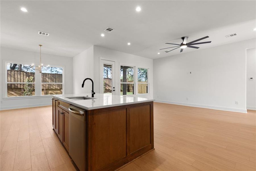 Furnished interior view inside a new home in , Sherman (Image 14).