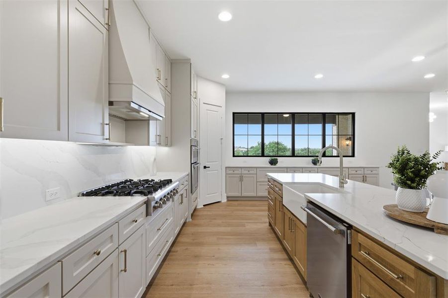 Furnished interior view inside a new home in , Fort Worth (Image 6).