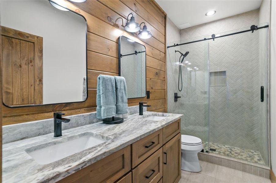 Furnished interior view inside a new home in , Talking Rock (Image 37).