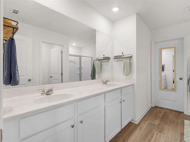 Furnished interior view inside a new home in Timber Ridge, Douglasville (Image 16).