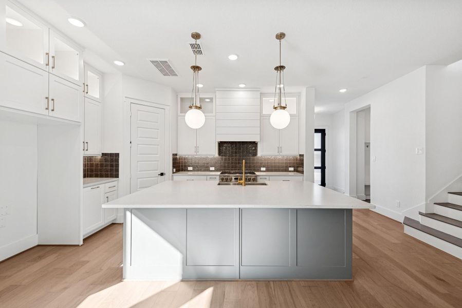 Furnished interior view inside a new home in Easthaven at Bridgeland Central - Horizon Collection, Cypress (Image 7).