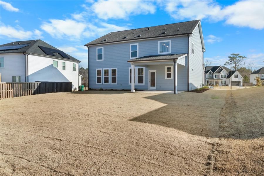 Exterior details and patio area of a home in Crawford Creek, Grovetown (Image 4). Exterior details and patio area of a home in Crawford Creek, Grovetown (Image 4).