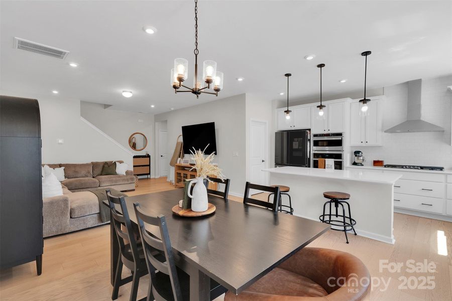 Furnished interior view inside a new home in , Kannapolis (Image 21). Furnished interior view inside a new home in , Kannapolis (Image 21).