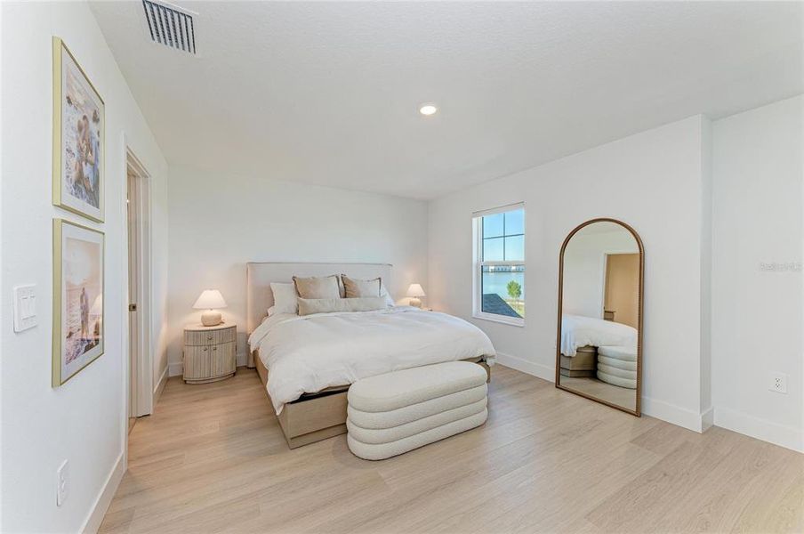 Furnished interior view inside a new home in Nautique at Waterside, Sarasota (Image 13).