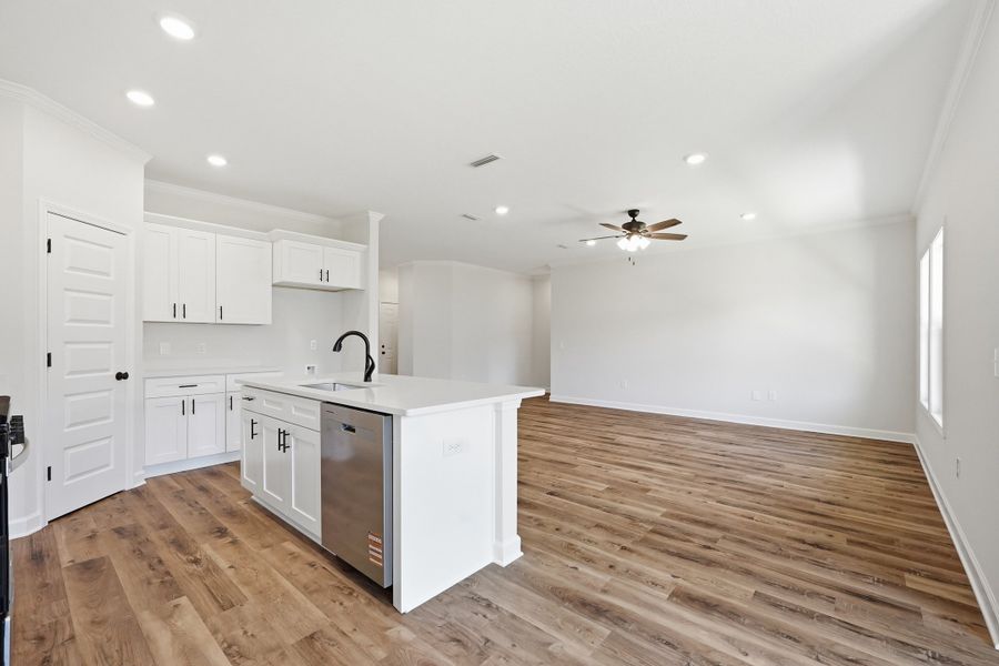 Spacious, unfurnished interior of a new home in McCarthy Estates, Defuniak Springs (Image 36). Spacious, unfurnished interior of a new home in McCarthy Estates, Defuniak Springs (Image 36).