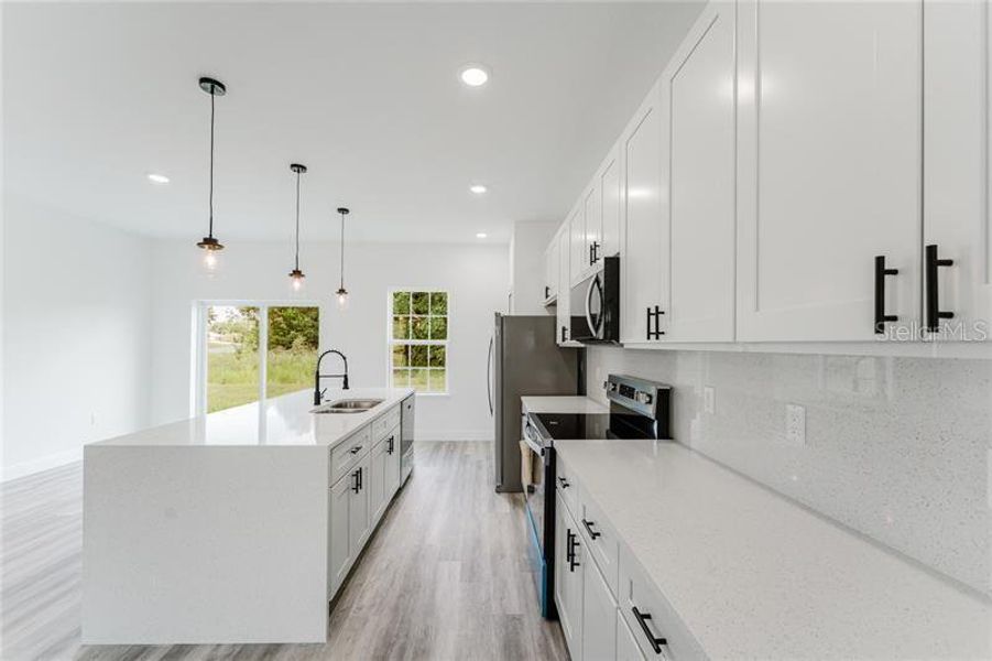 Furnished interior view inside a new home in , Ocala (Image 1).