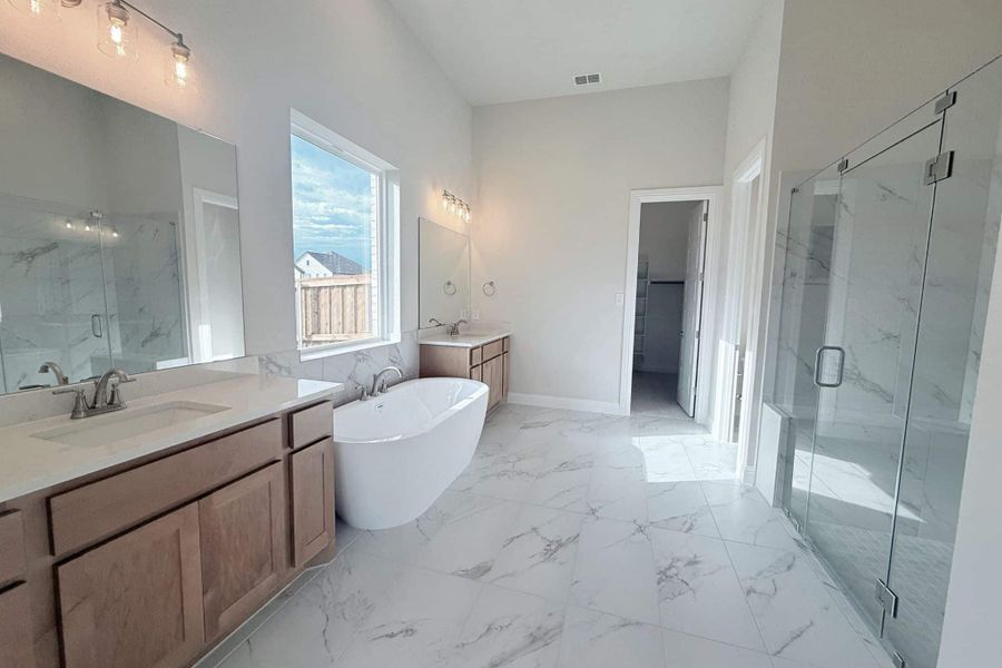Furnished interior view inside a new home in Polo Ridge, Mesquite (Image 5).