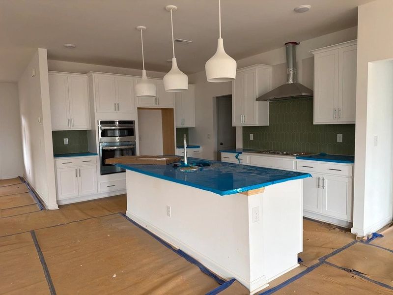 In-progress construction of a new home in Rowland's Grant, Fuquay Varina, NC (Image 12).