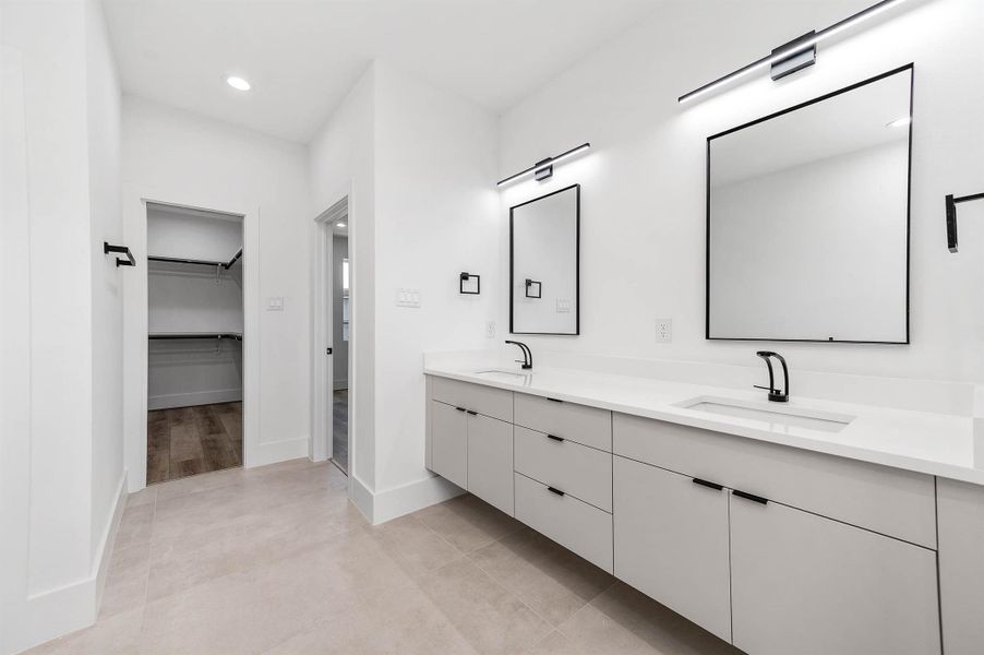 Furnished interior view inside a new home in , Houston (Image 13). Furnished interior view inside a new home in , Houston (Image 13).