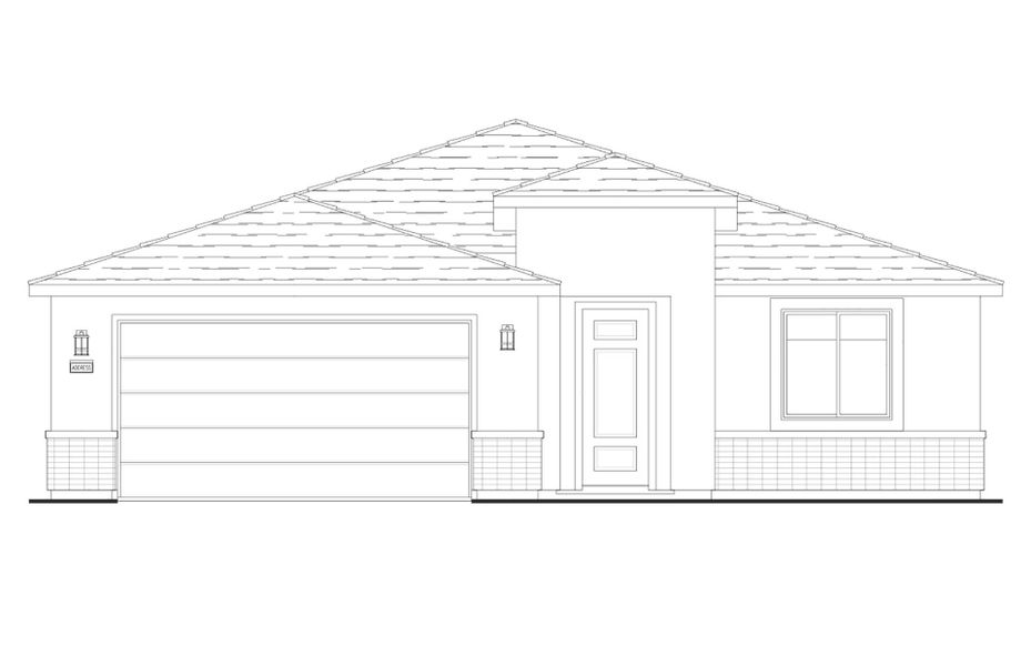 Representative rendering of the exterior for the Sanctuary by Del Webb (Image 15).