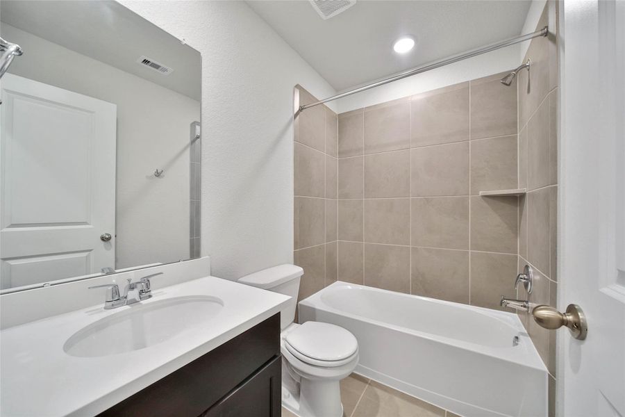 Furnished interior view inside a new home in , New Caney (Image 5).