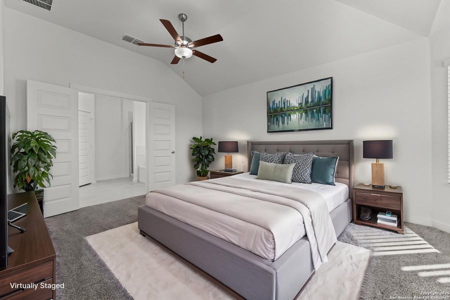 Furnished interior view inside a new home in Greenspoint Heights, Seguin (Image 10). Furnished interior view inside a new home in Greenspoint Heights, Seguin (Image 10).