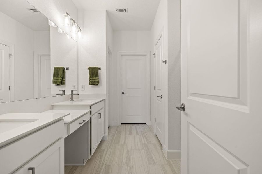 Furnished interior view inside a new home in Saddleback at Santa Rita Ranch, Liberty Hill (Image 15).
