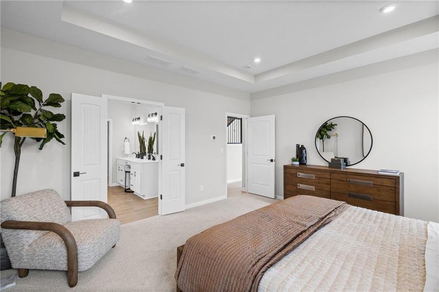 Furnished interior view inside a new home in Pickens Bluff, Hiram (Image 33).