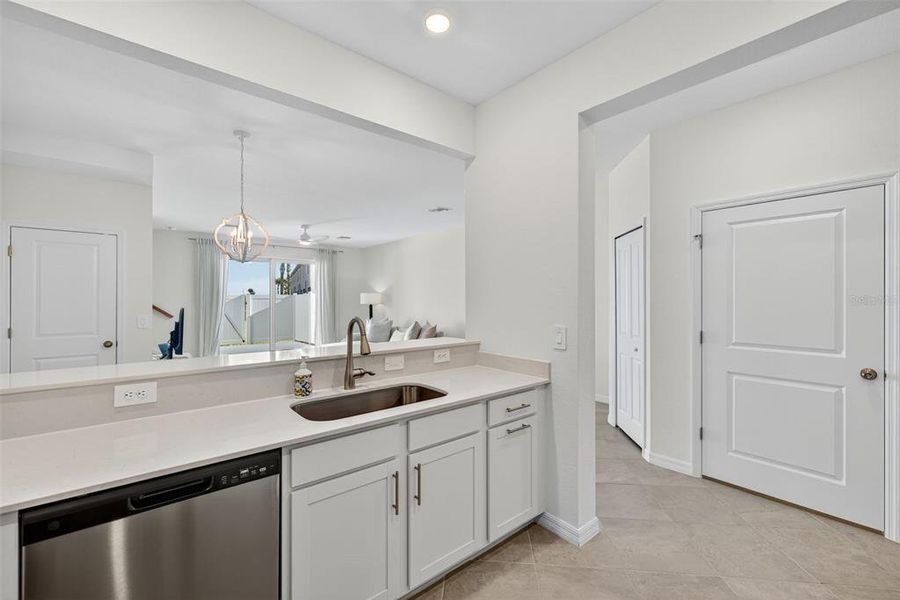 Furnished interior view inside a new home in , Punta Gorda (Image 15).