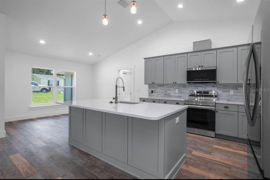 Furnished interior view inside a new home in , Webster (Image 5).