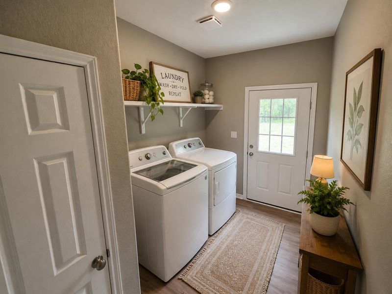 Furnished interior view inside a new home in , Lovelady (Image 8).