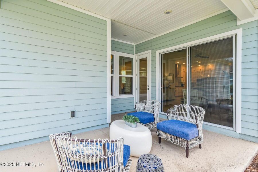 Furnished interior view inside a new home in Seabrook Village 40’ Rear Entry, Nocatee (Image 23).