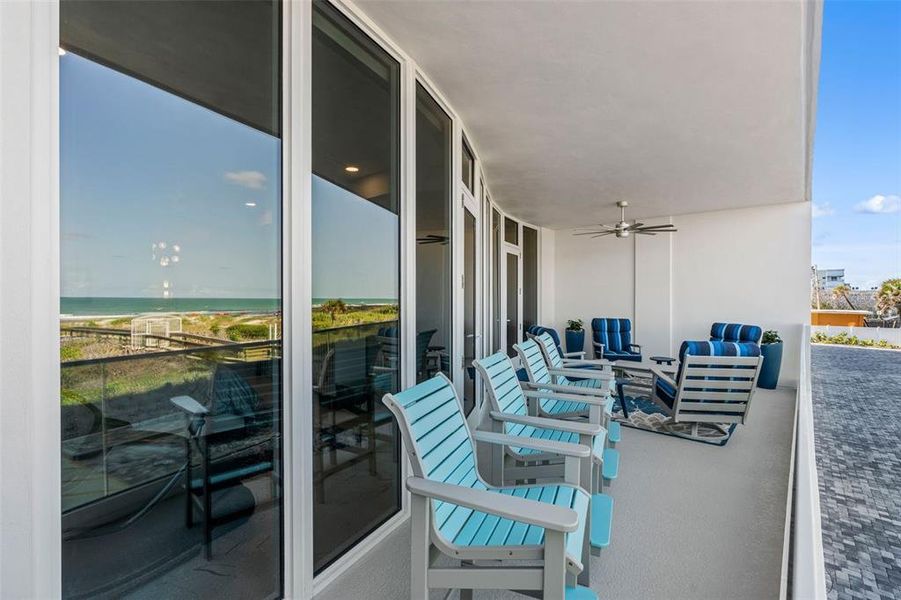 Exterior details and patio area of a home in , Cocoa Beach (Image 26).