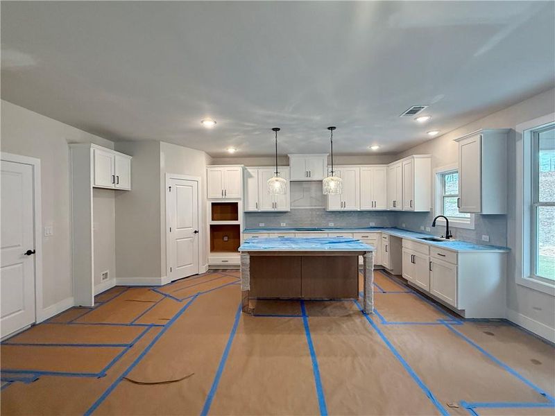 In-progress construction of a new home in , Hoschton, GA (Image 13).