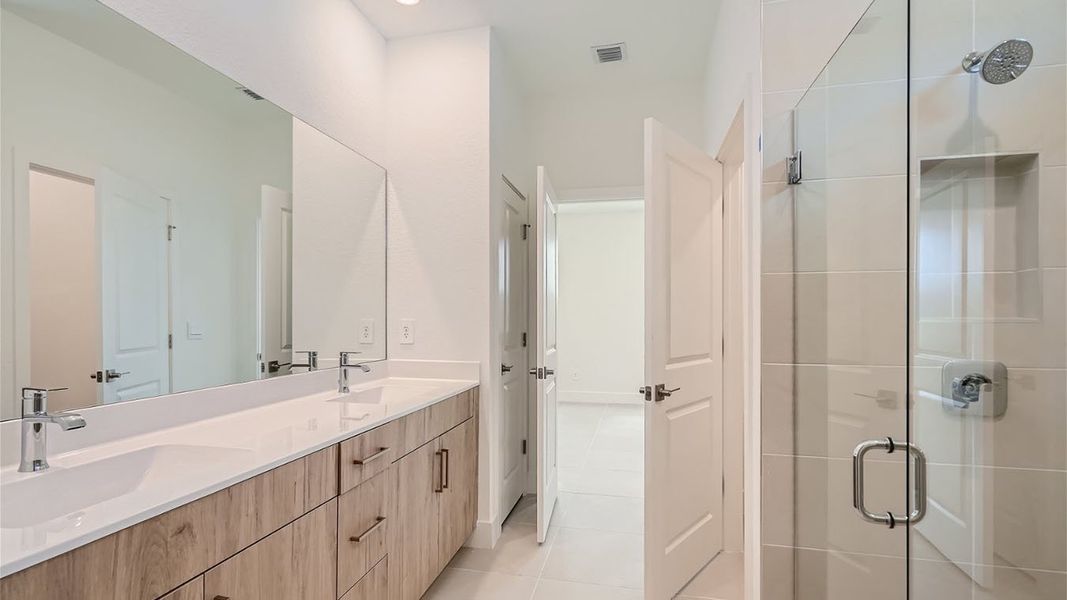 Representative furnished interior of a home built from the Avon by D.R. Horton in Preserves at Park Trace, Stuart (Image 9).
