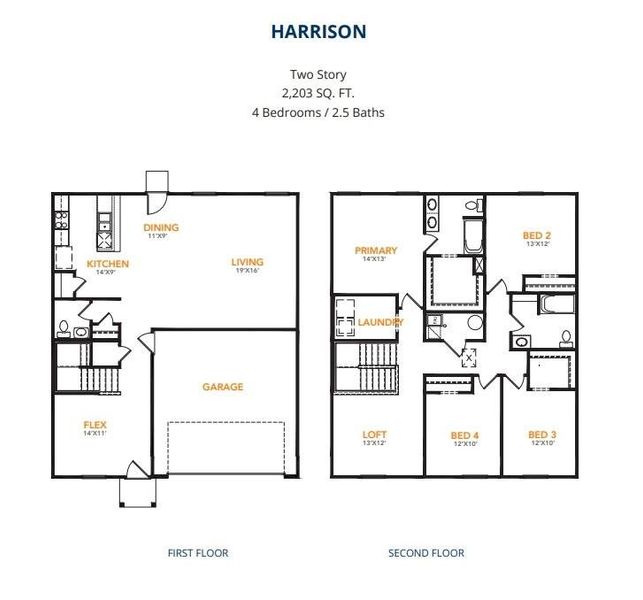Harrison Floor Plan