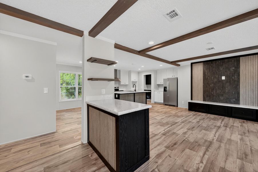 Furnished interior view inside a new home in , Walterboro (Image 15).