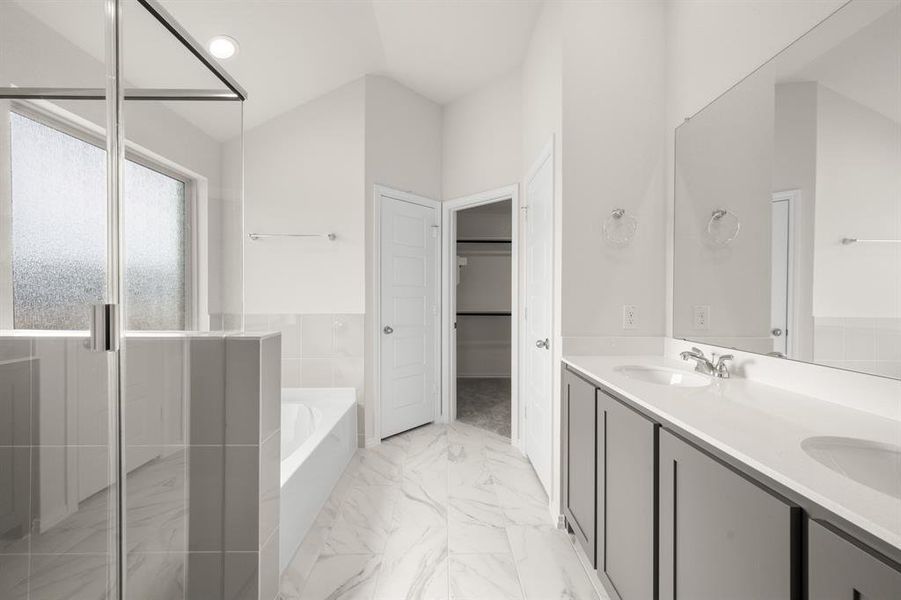 Furnished interior view inside a new home in Baker Farms, Cleburne (Image 10).