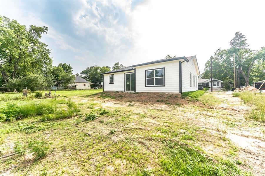 Exterior details and patio area of a home in , Sulphur Springs (Image 3). Exterior details and patio area of a home in , Sulphur Springs (Image 3).