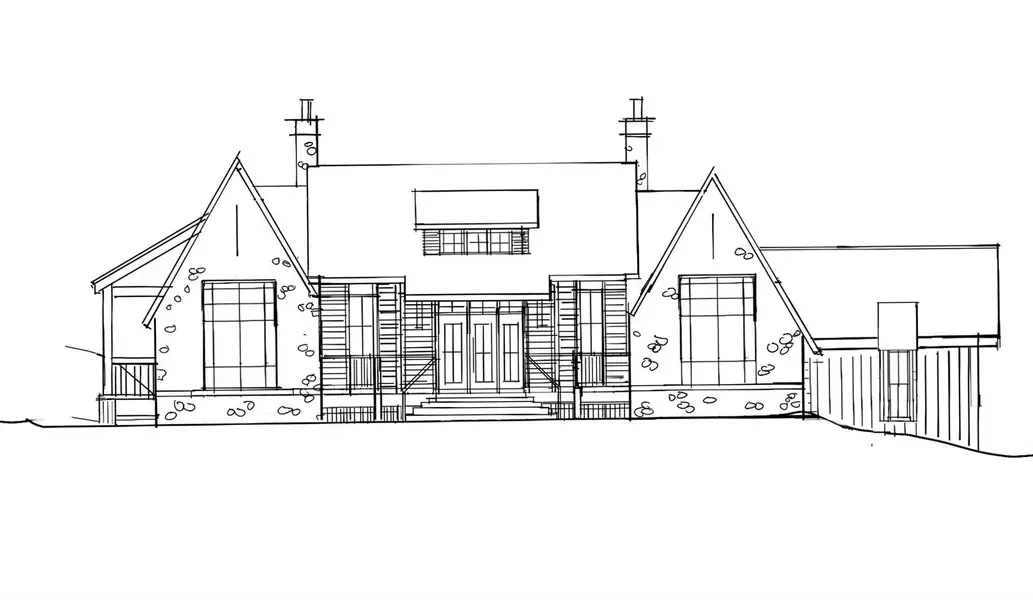 Exterior rendering of this home design in , Elk Park, NC (Image 3).