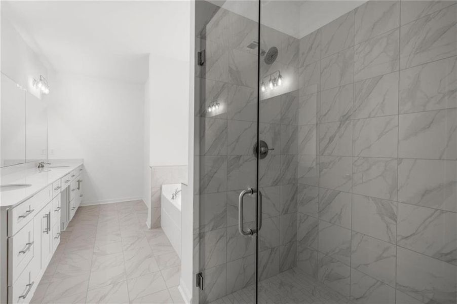 Furnished interior view inside a new home in , Gainesville (Image 6).