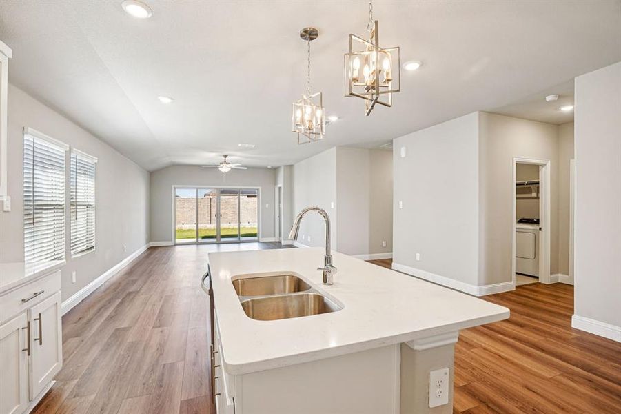 Furnished interior view inside a new home in Stonehaven, Seagoville (Image 13).