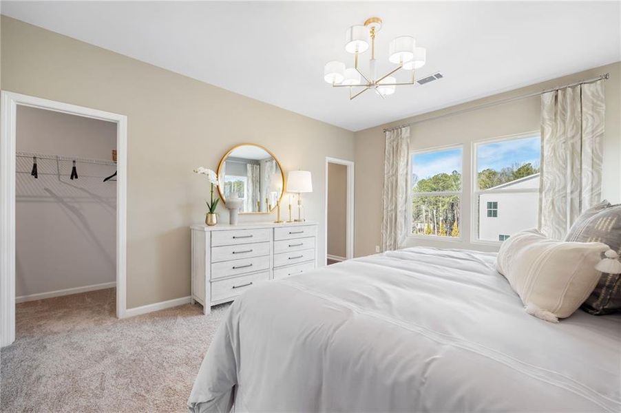 Furnished interior view inside a new home in Waverly at Buice Lake, Acworth (Image 5).