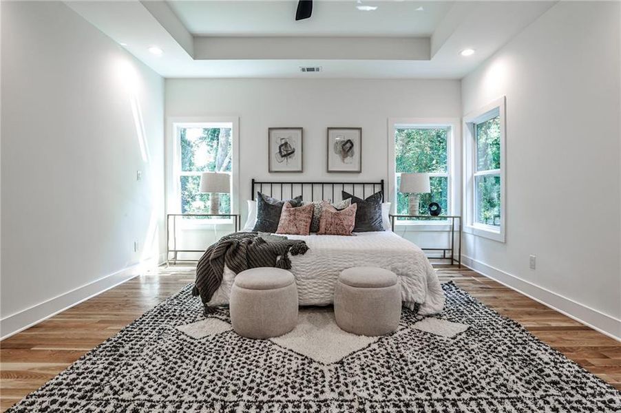 Furnished interior view inside a new home in , Decatur (Image 14).