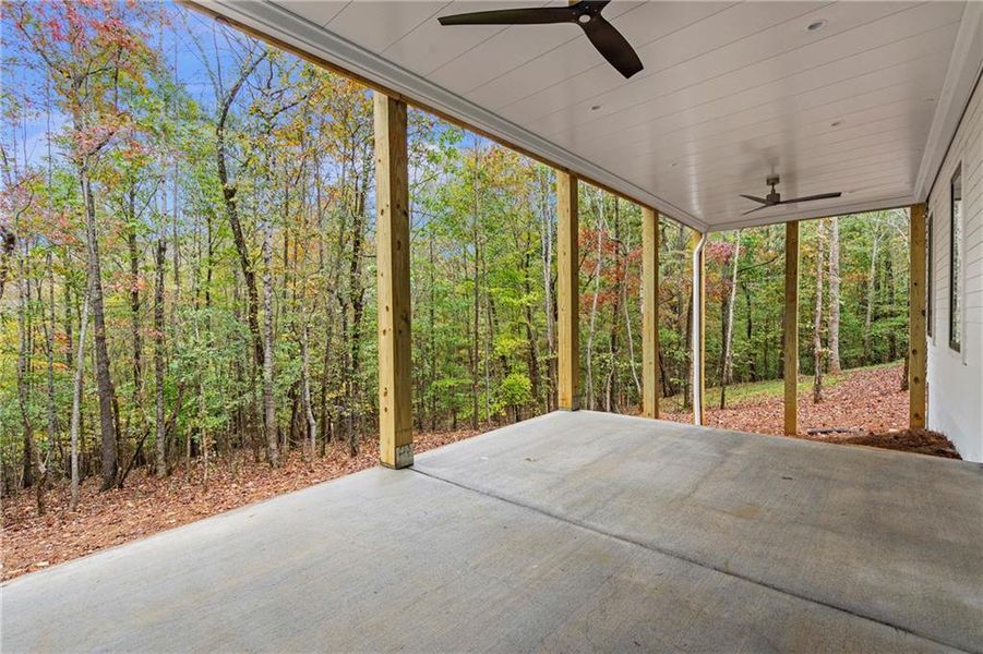 Exterior details and patio area of a home in Aster, Roswell (Image 18). Exterior details and patio area of a home in Aster, Roswell (Image 18).